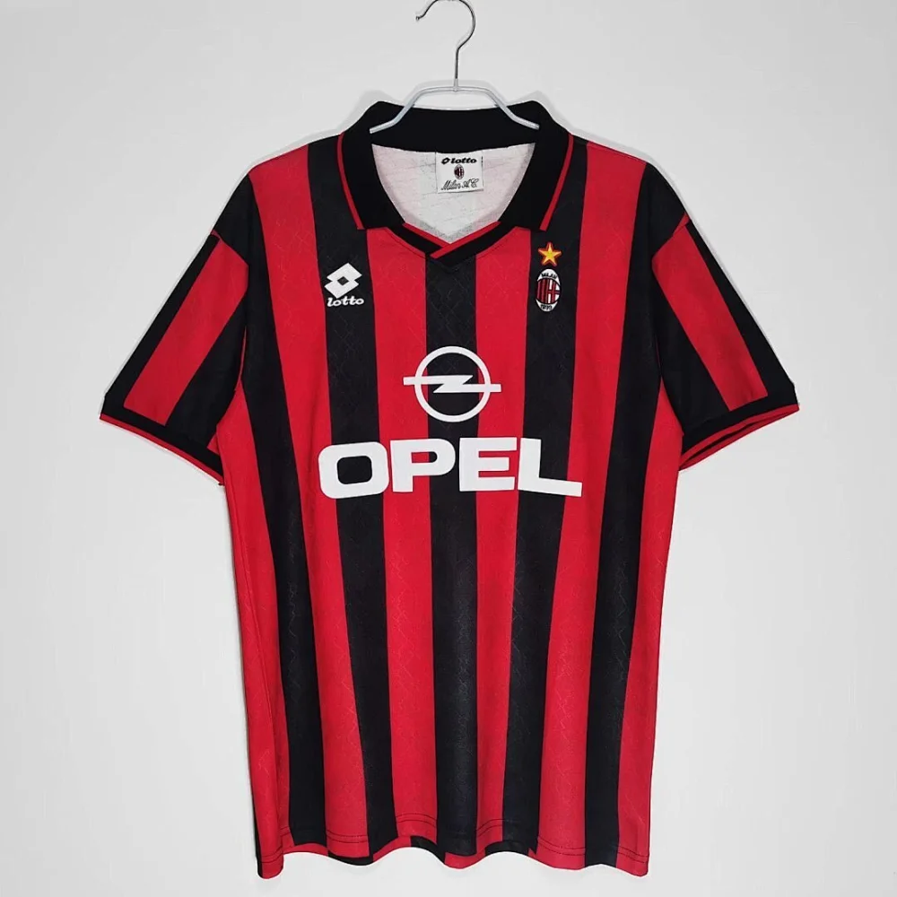 1995/96 season AC Milan Home Retro voorkant