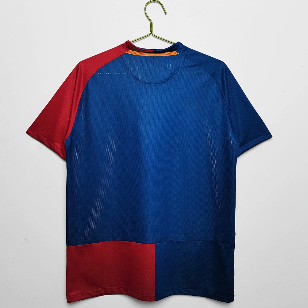 2008/09 season Barcelona Home Retro achterkant