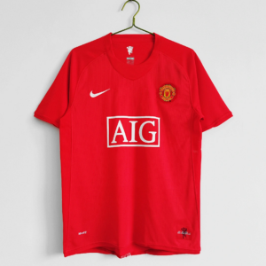 2007/08 season Manchester United Home Retro voorkant